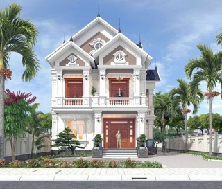 Biệt thự mini mái thái năm 2022 - Đức Hoà Thượng, Long An