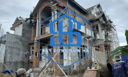Thiết kế  biệt thự 1 lầu - gác lửng hiện đại  